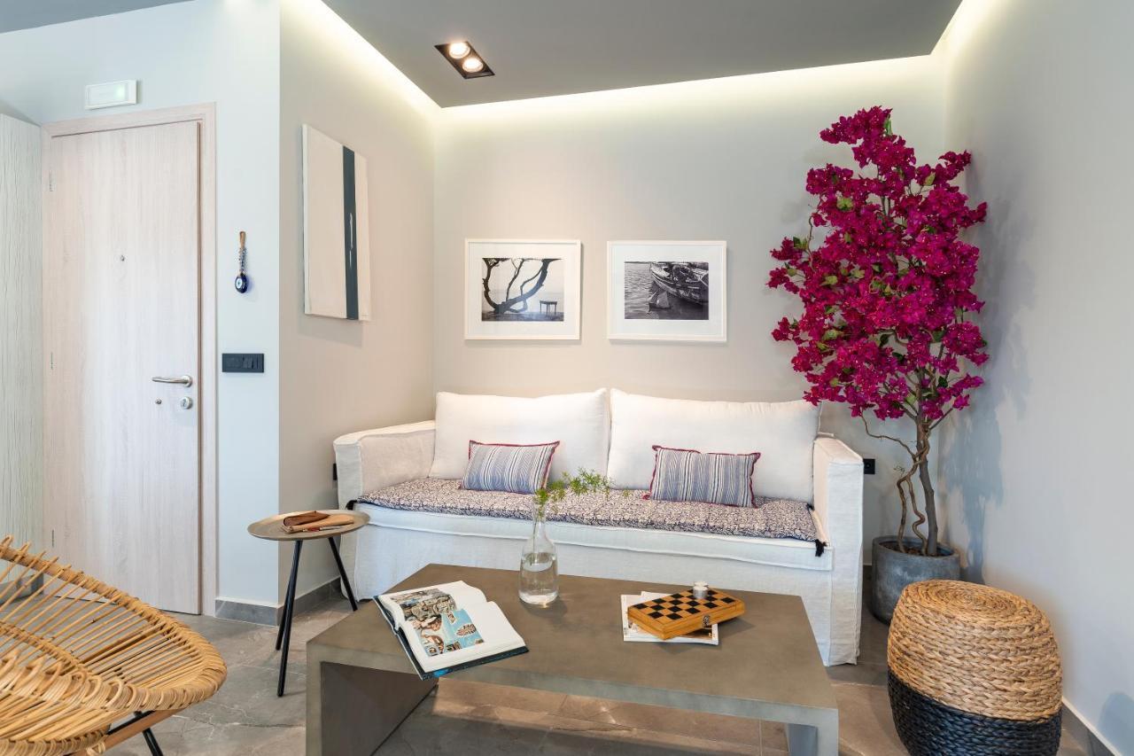 Elia & Anthos Deluxe Suites Иксия Екстериор снимка