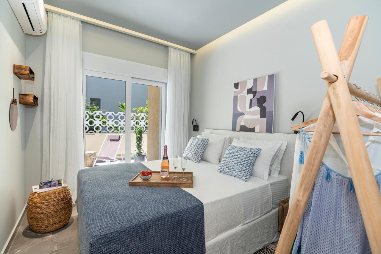 Elia & Anthos Deluxe Suites Иксия Екстериор снимка