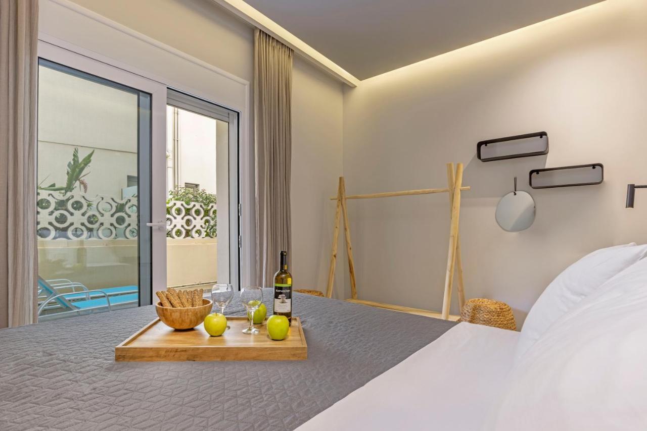 Elia & Anthos Deluxe Suites Иксия Екстериор снимка