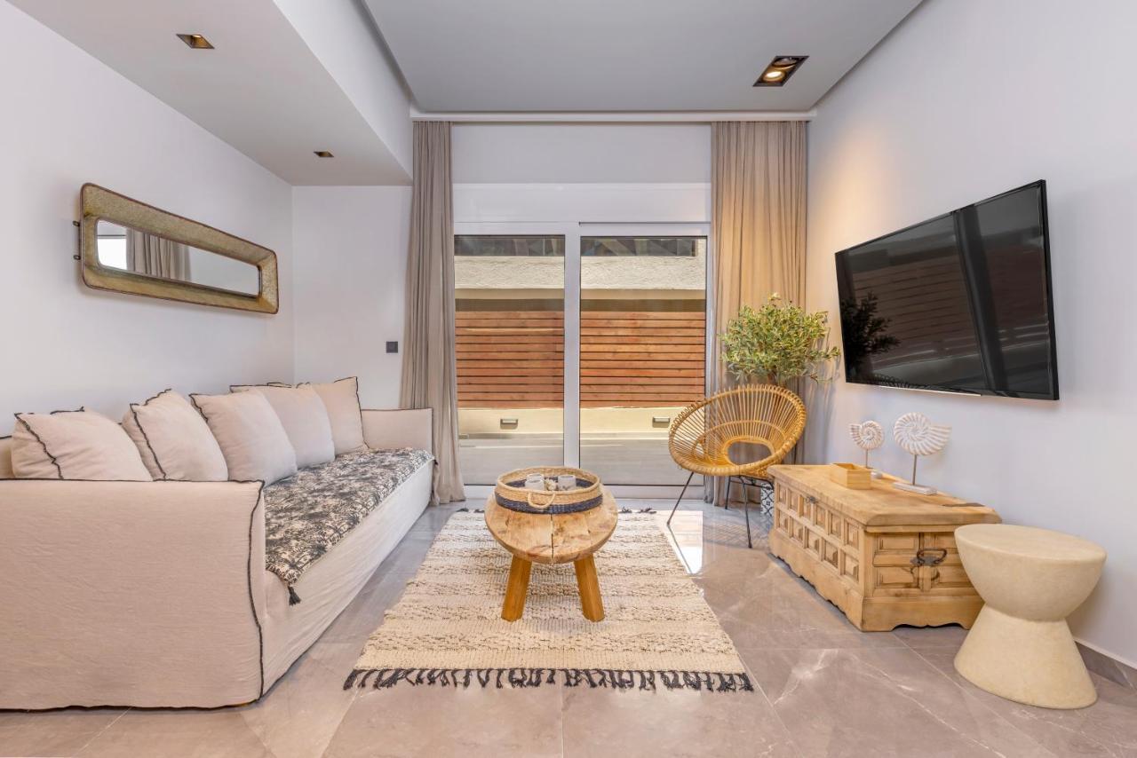 Elia & Anthos Deluxe Suites Иксия Екстериор снимка