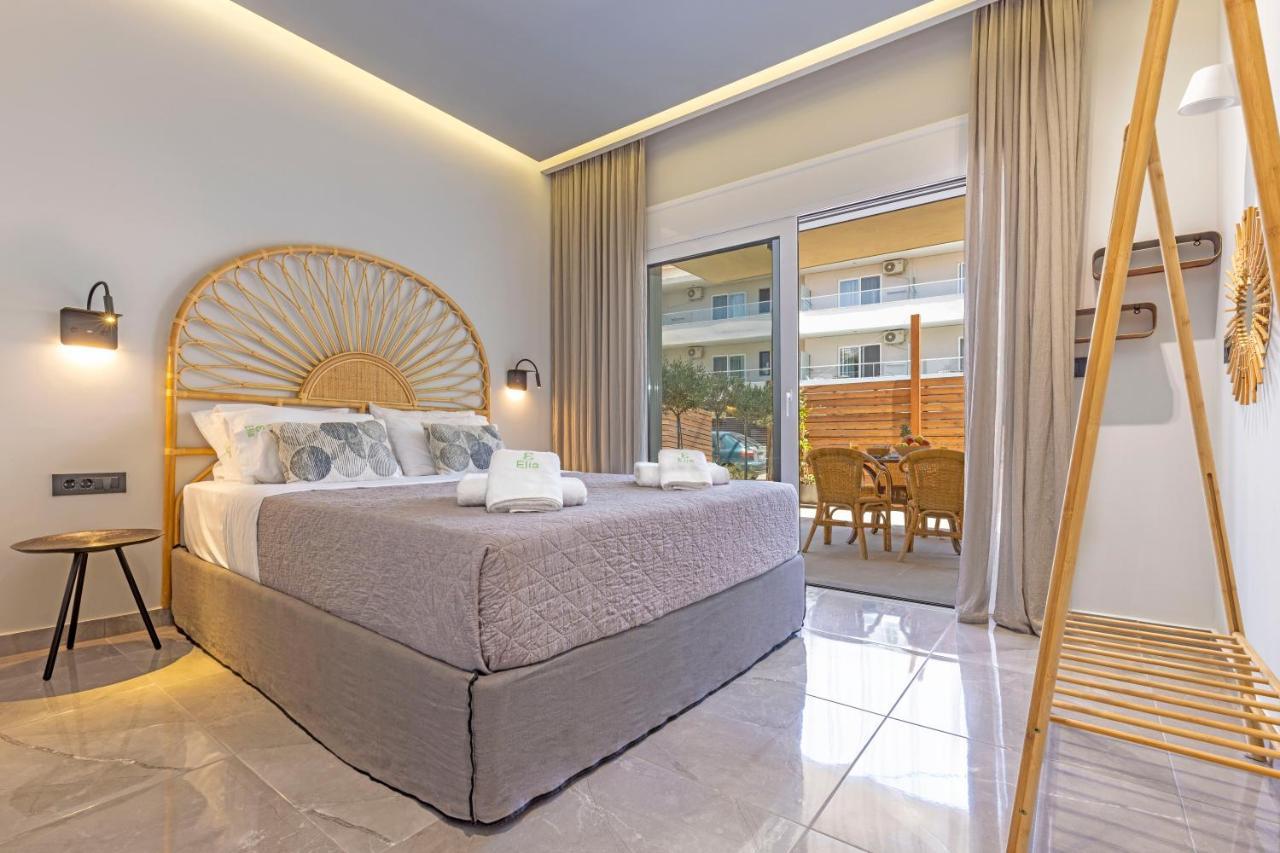 Elia & Anthos Deluxe Suites Иксия Екстериор снимка