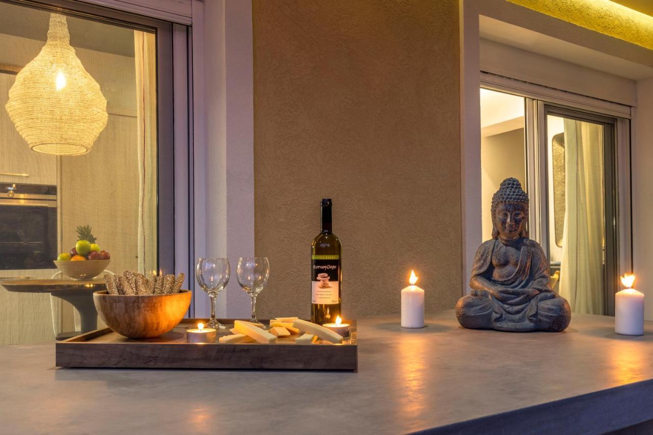 Elia & Anthos Deluxe Suites Иксия Екстериор снимка