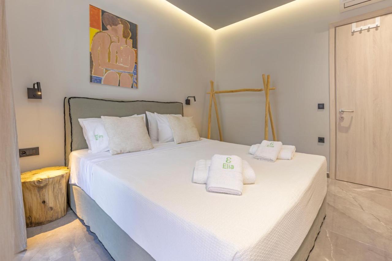 Elia & Anthos Deluxe Suites Иксия Екстериор снимка